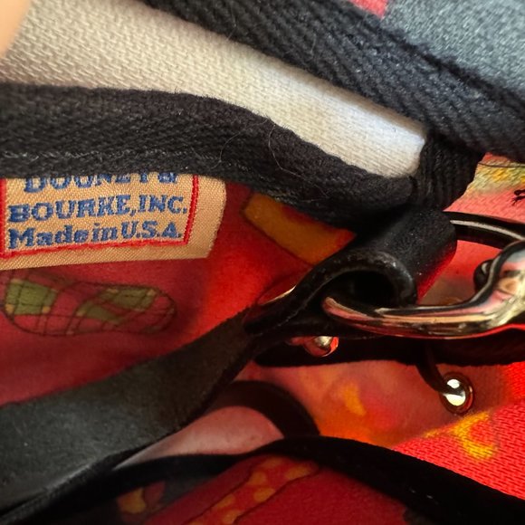 Dooney & Bourke Red Scottie Tassel Tote purse crossbody handbag/pocketbook—NWOT - Picture 7 of 7